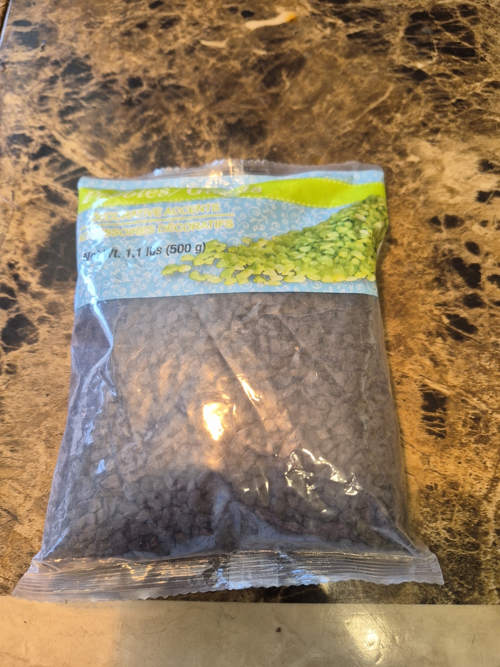 Decorative Accents 1.1lbs pebbles/galets black 


Enhance your decor with these